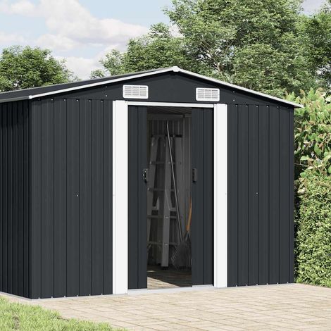 Maison Exclusive - Casetta da Giardino 257x489x181 cm in Metallo Antracite