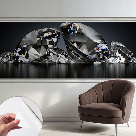 Papier peint autocollant adhésif avec imprimé motifs uniques apparence moderne Beauté cristalline 250x104 cm (1/5)