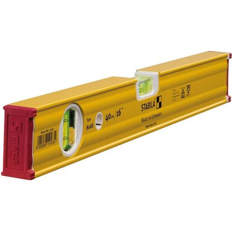 Livella Stabila Type 80 AS gialla 40 cm