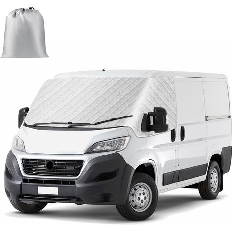 Bâche de pare-brise pour FIAT Ducato, Peugeot Boxer, Opel Movano - Protection 4 saisons (1/5)