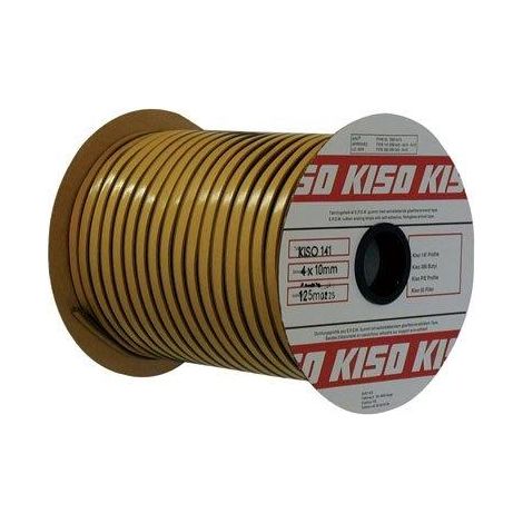 Kiso Sa 141 Dichtungsprofil schwarz 12x3 mm 150 Meter