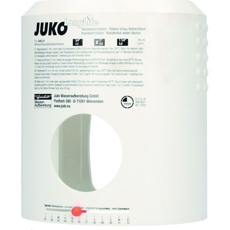 Ersatzteil Abdeckung Gehäuse bedruckt für JUKO-LF 1'' mV