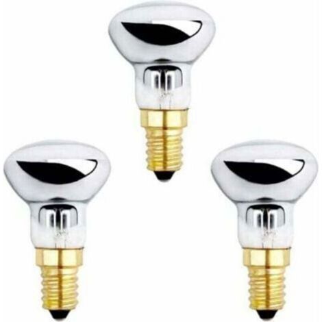 Lot 3 Ampoules E14 R39 25W 2600K 250lm Blanc Chaud Lampes Spéciales