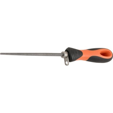 Lima redonda Bahco ergo anillo de seguridad 150 mm cónica