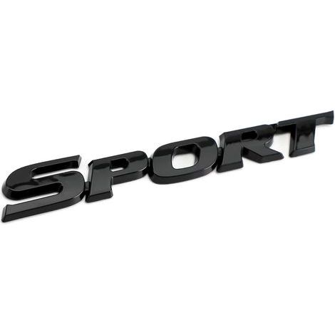 Autocollants 3D en métal avec logo sport pour coffre de voiture (avant)