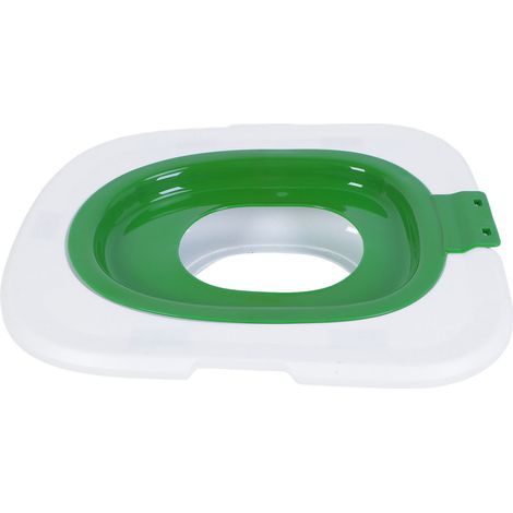 Kit d'apprentissage de la propreté pour chat, urinoir réutilisable et amovible, système d'apprentissage de la propreté pour animaux de compagnie, pour la maison et les animaleries (vert). (1/5)