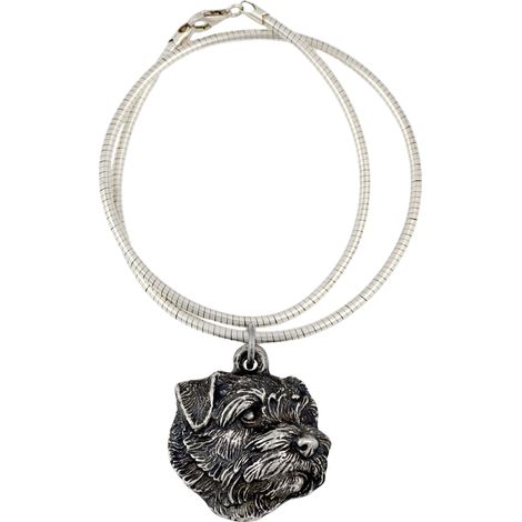 Norfolk Terrier - collana per cani, gioielli unici per amanti dei cani, ciondolo a forma di serpente unico di Art-Dog (1/5)
