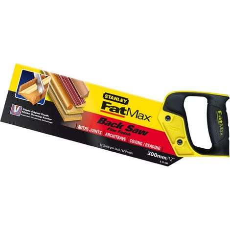 stanley finstock serrucho de costilla fatmax 2-17-199 de 300 mm