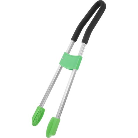 Aluminium-Müllsammler, rutschfestes, ergonomisches Outdoor-Werkzeug zum Greifen von Müll, Flaschen und kleinen Gegenständen, die schwer zugänglich sind (1/5)