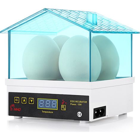 Incubatrice digitale per uova Incubatrice per schiusa delle uova Piccola casa con controllo automatico dell'umidità Macchina per schiusa professionale digitale per pollame per schiusa di polli, uccell (1/5)