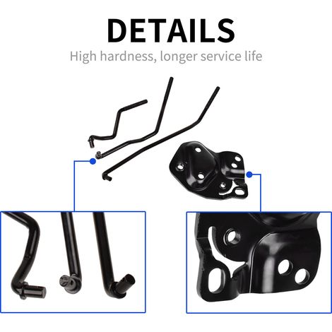 4-speed shift lever linkage kit for 55-67 Hurst shift lever with Munchie gearbox 3733163 (1/4)