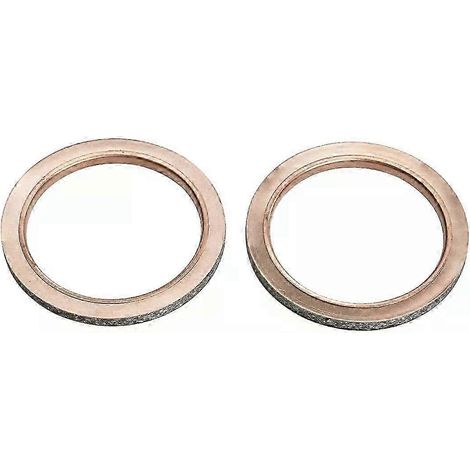Lot de 2 joints de pot d'échappement 55423,5 mm pour Yamaha XV750 Virago 81-83 88-97, XVS1100 V Star 1100 Custom Classic et Silverado 99-09 (1/5)
