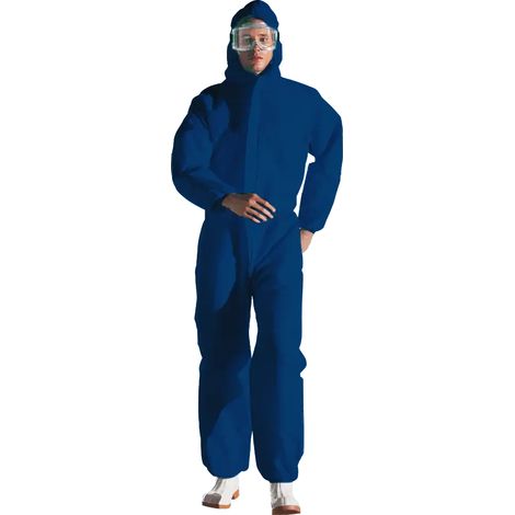 SIR SAFETY SYSTEM CHEMSTAT Combinaison de protection chimique jetable bleu Taille XXL
