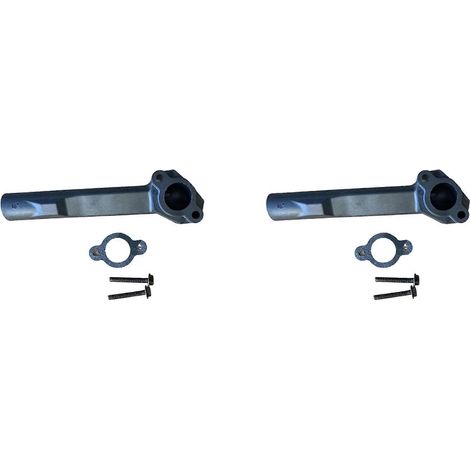 Collecteur d'admission 2X avec kit de joints, pour moteurs Briggs & Stratton 699644 Sprint et Classic (1/5)