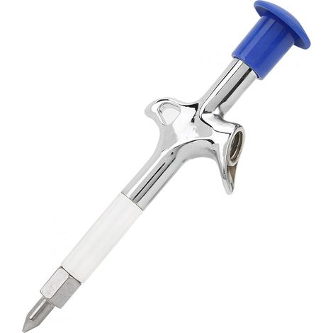BEBUSINGOTO Fahrradfettpresse, Lagerfettpresse, 5-Wege-Fettpumpe für Nabenöl, passend für M14-Gewinde (2,5 mm große Zähne) (1/5)