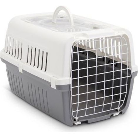Transportín Zephos con puerta de metal para mascotas hasta 5 kg Oferta exclusiva
