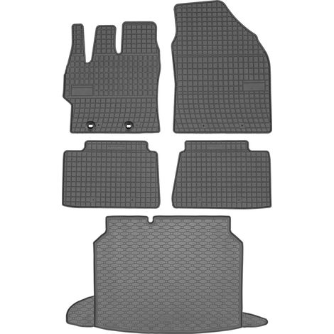 Set di tappetini in gomma per auto e tappetino per bagagliaio per Toyota Yaris Cross Crossover da settembre 2021