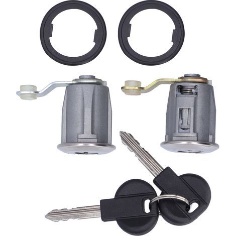 Cylindre de Serrure de Porte avec Clés 252522 9170‑G3 pour Citroen Berlingo/Xsara Picasso (1/5)
