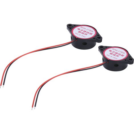 5-teiliges Set mit elektrischem Piezo-Summer und 80 dB Lautstärke, ABS-Technologie und hoher Empfindlichkeit (SFM-27II) (1/5)