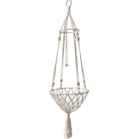 Hamac suspendu pour chat - 30 cm de diamètre - Support jusqu'à 5 kg, tissé main, installation fenêtre ou radiateur (1/5)