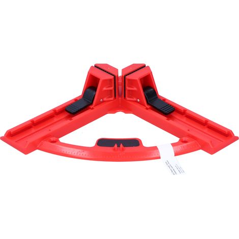 Étau à angle droit 90° pour bricolage, menuiserie, cadre photo et aquarium (1/5)