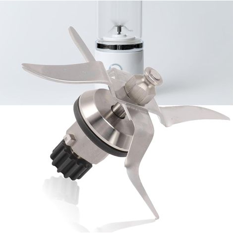 MB 250W Entsafter Zubehörset: MB 22oz Ersatzbecher (4 Stück), Becherkörper, Klingenhalter und Verlängerungen.