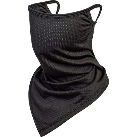 Tour de cou anti-UV avec attaches pour les oreilles foulard/bandana pour activités de plein air unisexe (1/5)