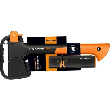 FISKARS AXE X7 - XS + SCHARFES SCHARFES SET (1/2)