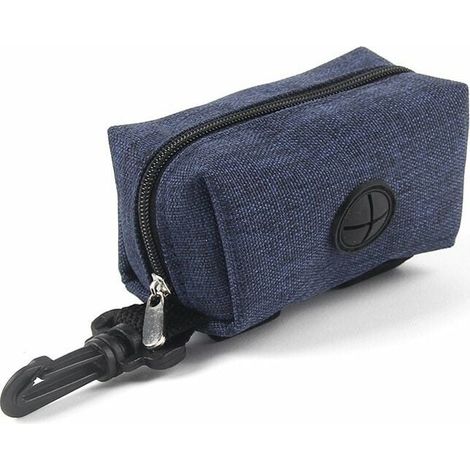Pet Pal : Le support idéal pour vos sacs à déjections canines, un compagnon mains libres pour vos promenades, en acier inoxydable durable et tissu Oxford, pour fixation à la laisse et utilisation au s (1/5)