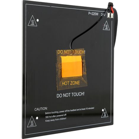 Creality 3D Ender-3 Heizbettplatte, thermische Aluminium-Bauplatte, Präzisions-Industriezubehör für den 3D-Druck. (1/5)