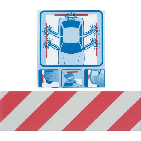 PANNELLO ANTIURTO ADESIVO 140X500 GEKO BOX 2 PZ- 15,0 confezione