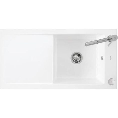 Villeroy & Boch Timeline 60 Einbauspüle, Ablaufgarnitur mit Excenterbetätigung, reversibel (1/5)