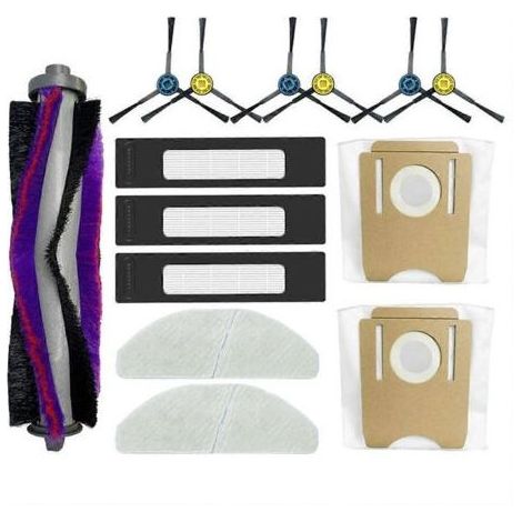 Pièces de rechange et accessoires pour Midea S8+ Plus CLIEN T24 et ThinkAir RV50 Pro : brosse latérale principale. (1/5)
