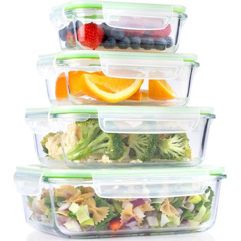 alpina boîte de conservation des aliments Vert H8xl17.5xL23cm (1/5)