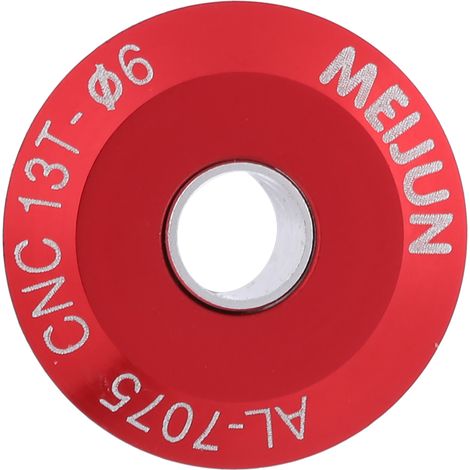 Galet de dérailleur en aluminium pour vélo de route (rouge, 13 dents) (1/5)