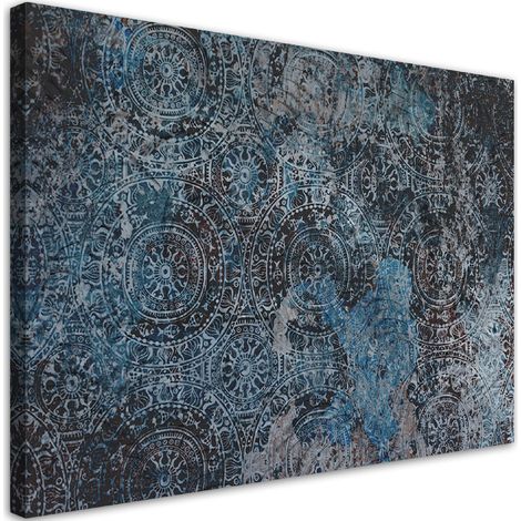 Quadro su tela, Mandala orientale vintage - 100x70 (1/5)