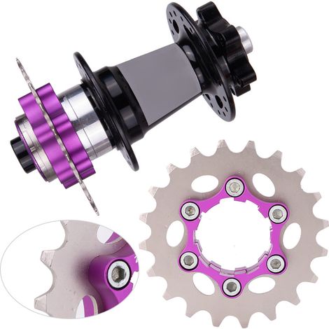 Roue libre en acier pour vélo single speed, accessoire vélo 20 dents (1/4)