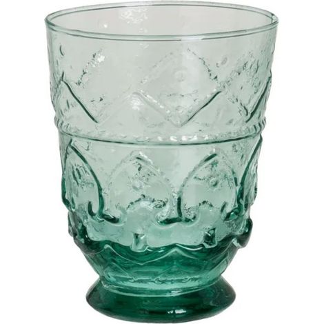 Bombay Glass Grüner 350 ml Trinkbecher aus Recyclingglas (1/5)