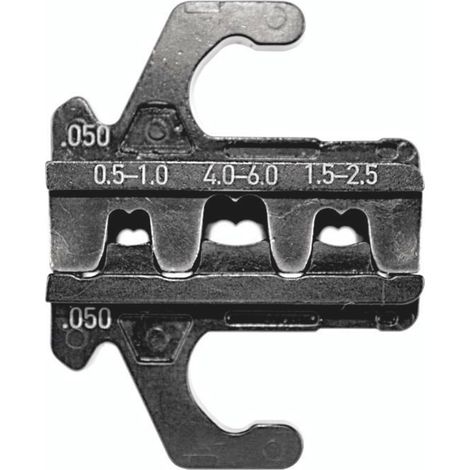 Rennsteig Werkzeuge 629 050 3 0 1 Crimpeinsatz Unisolierte Flachsteckverbinder geeignet für Stecker