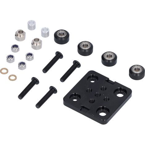 Profilé Aluminium 2040 V-Slot Openbuilds Norme Européenne, Roue Mini à Disque Cinq Paliers (1/5)