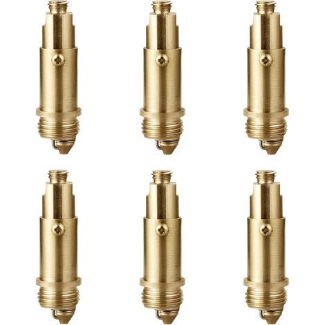 6 PièCes Bouchon De Vidange Noyau Rebondissant-Bassin Pop-Up Boulon à Ressort En Laiton-Adapté à La Plupart Des Bouchons De Vidange De Bassin De Baignoire D'éVier (1/5)