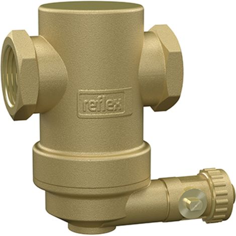 Reflex Exdirt D 1, Schmutzabscheider mit Gewinde, 110 °C, 10 bar, 9252020 (1/2)
