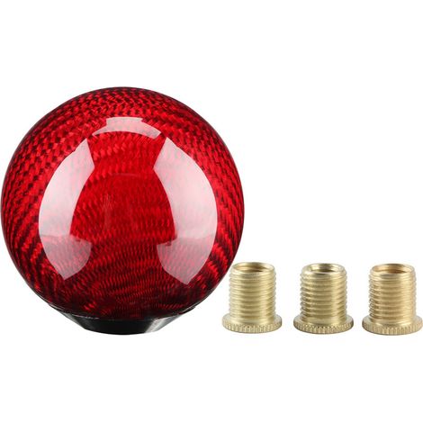 Boule de levier de vitesse universelle pour voiture, manuel, rond, noir (1/5)