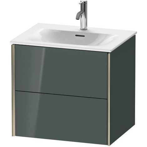 Support de lavabo sous plan XVIU 557x610x480mm Prof. sw ma blanc supermat