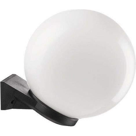 Applique globo in plastica per esterno Acrilux Ø 200 cm opale