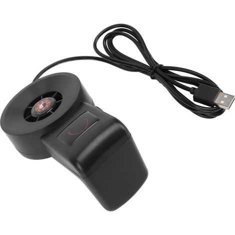 Ventilateur de refroidissement pour aquarium, connexion USB, fonctionnement silencieux et compact, pour toutes les saisons, noir (1/5)