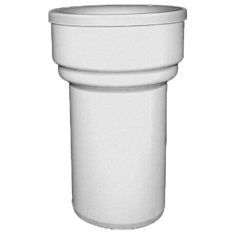 Manicotto di allacciamento per WC DN90. Bianco