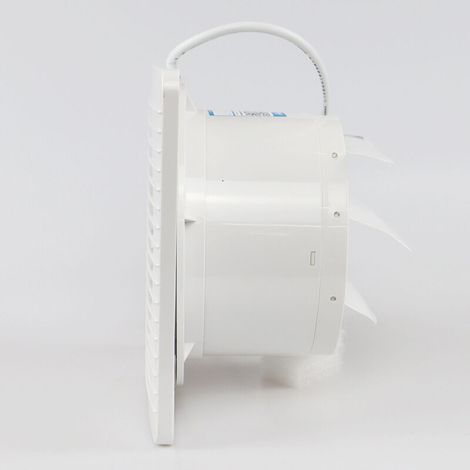 Ventilateur extracteur 150mm, 17W-180m3/h, salle de bain, cuisine, bureau, WC, VMC (1/3)