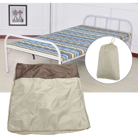 Housse de lit pliante et portable imperméable pour intérieur/extérieur, 85 x 33 x 107 cm (1/5)