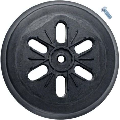 Plateau Ponçage 150 mm Compatible Ponceuse Excentrique Avec Vis Disque Abrasif (1/4)
